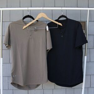 Pair of BYLT Lux Henley Shirts